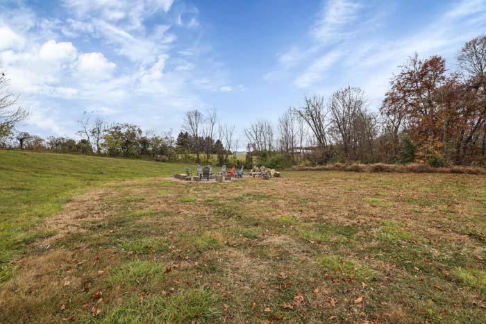 Cabin at the Crossroads Aerial view of Cabin at the Crossroads.